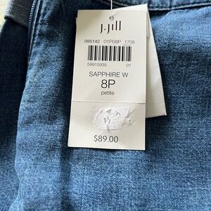 J. Jill Sapphire Blue Casual Pants , 2 pairs included( identical)